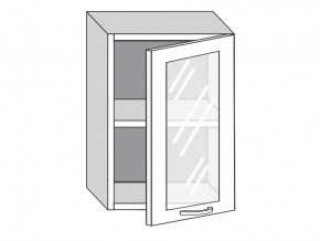 1.50.3 Шкаф настенный (h=720) на 500мм с 1-ой стекл. дверцей в Талице - talica.magazinmebel.ru | фото