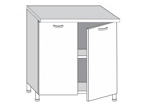 2.80.2 Шкаф-стол на 800мм с 2-мя дверцами в Талице - talica.magazinmebel.ru | фото