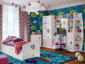Детская комната Юниор-2 Мальвина в Талице - talica.magazinmebel.ru | фото
