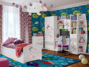 Детская комната Юниор-2 Принцесса 1 в Талице - talica.magazinmebel.ru | фото