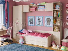 Детская комната Вега 1 Дуб беленый в Талице - talica.magazinmebel.ru | фото
