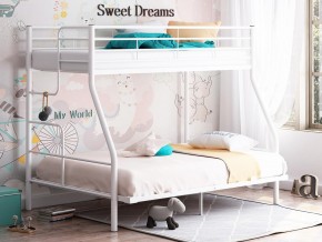 Двухъярусная кровать Гранада-3 140 белый в Талице - talica.magazinmebel.ru | фото
