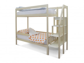 Двухъярусная кровать Svogen с бортиком бежевый в Талице - talica.magazinmebel.ru | фото