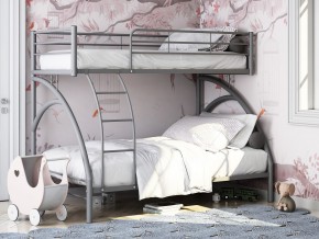 Двухъярусная кровать Виньола 2 Серая в Талице - talica.magazinmebel.ru | фото