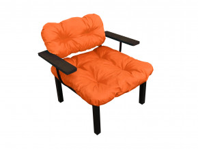 Кресло Дачное оранжевая подушка в Талице - talica.magazinmebel.ru | фото