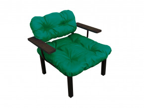 Кресло Дачное зелёная подушка в Талице - talica.magazinmebel.ru | фото