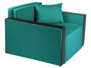 Кресло-кровать Милена с подлокотниками рогожка emerald в Талице - talica.magazinmebel.ru | фото