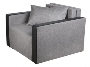 Кресло-кровать Милена с подлокотниками велюр серый в Талице - talica.magazinmebel.ru | фото