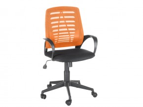Кресло оператора Ирис стандарт оранжевый/черный в Талице - talica.magazinmebel.ru | фото - изображение 1