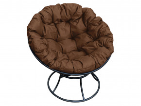 Кресло Папасан без ротанга коричневая подушка в Талице - talica.magazinmebel.ru | фото