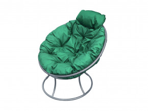 Кресло Папасан мини без ротанга зелёная подушка в Талице - talica.magazinmebel.ru | фото