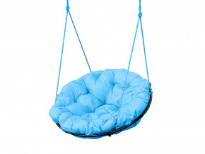 Кресло Папасан подвесное голубая подушка в Талице - talica.magazinmebel.ru | фото