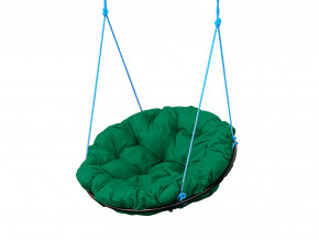 Кресло Папасан подвесное зелёная подушка в Талице - talica.magazinmebel.ru | фото