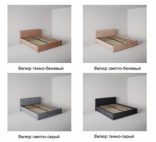 Кровать Корсика мини 0.9 м с ортопедическим основанием в Талице - talica.magazinmebel.ru | фото - изображение 6