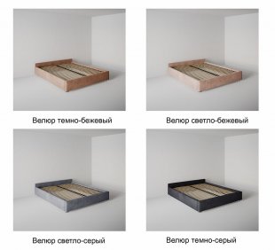 Кровать Подиум 1.6 м с ортопедическим основанием в Талице - talica.magazinmebel.ru | фото - изображение 6