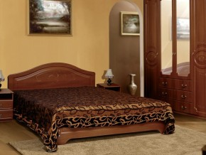 Кровать 1400 Ивушка 5 темная в Талице - talica.magazinmebel.ru | фото