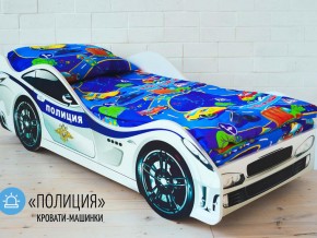 Кровать детская машина Полиции в Талице - talica.magazinmebel.ru | фото - изображение 1