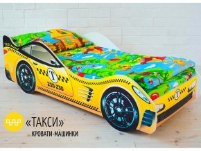 Кровать детская машина Такси в Талице - talica.magazinmebel.ru | фото - изображение 1
