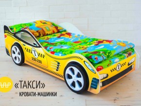 Кровать детская машина Такси в Талице - talica.magazinmebel.ru | фото - изображение 2