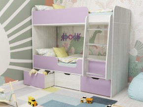 Кровать двухъярусная Малыш двойняшка винтерберг-ирис в Талице - talica.magazinmebel.ru | фото