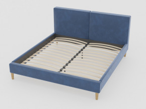 Кровать Линси 1200 синий в Талице - talica.magazinmebel.ru | фото