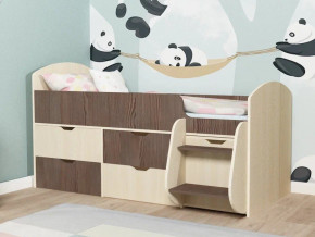 Кровать Малыш-7 Дуб-Бодега в Талице - talica.magazinmebel.ru | фото