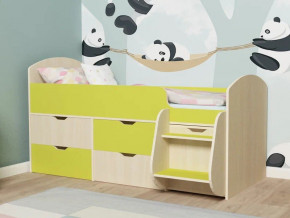 Кровать Малыш-7 Дуб-лайм в Талице - talica.magazinmebel.ru | фото