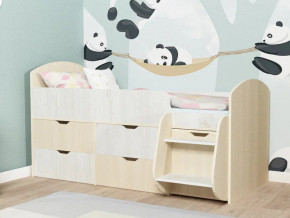 Кровать Малыш-7 Дуб-Винтерберг в Талице - talica.magazinmebel.ru | фото - изображение 1
