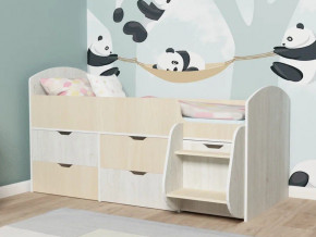 Кровать Малыш-7 Винтербер-Дуб в Талице - talica.magazinmebel.ru | фото