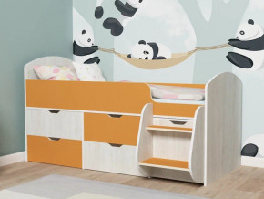 Кровать Малыш-7 Винтербер-Оранжевый в Талице - talica.magazinmebel.ru | фото - изображение 1