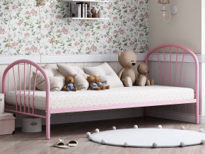 Кровать металлическая Эвора Розовый в Талице - talica.magazinmebel.ru | фото