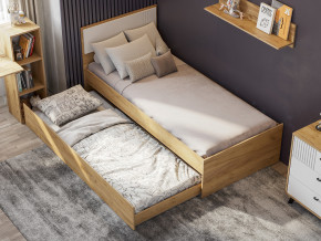 Кровать одинарная Милан выкатная с настилом в Талице - talica.magazinmebel.ru | фото