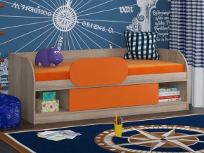 Кровать Соня 4 сонома-оранжевый в Талице - talica.magazinmebel.ru | фото - изображение 3