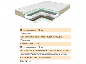 Матрас Тиссая 200х200 в Талице - talica.magazinmebel.ru | фото - изображение 2