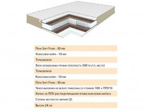 Матрас Волле 140х200 в Талице - talica.magazinmebel.ru | фото - изображение 2