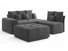Модульный диван Торонто Вариант 3 Серый в Талице - talica.magazinmebel.ru | фото