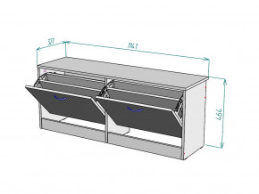 Обувница W55 в Талице - talica.magazinmebel.ru | фото - изображение 3