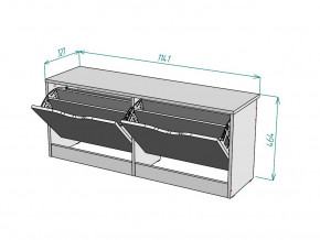 Обувница W57 в Талице - talica.magazinmebel.ru | фото - изображение 3