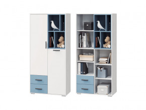 Шкаф для белья и книг с 2 ящиками и дверками Стич в Талице - talica.magazinmebel.ru | фото