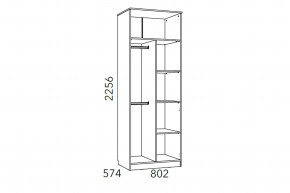 Шкаф для одежды Фанк НМ 014.07 М в Талице - talica.magazinmebel.ru | фото - изображение 3