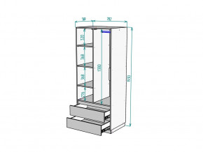 Шкаф Malta light H297 Белый в Талице - talica.magazinmebel.ru | фото - изображение 2