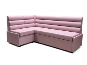 Угловой диван Призма Валики с коробами розовый в Талице - talica.magazinmebel.ru | фото